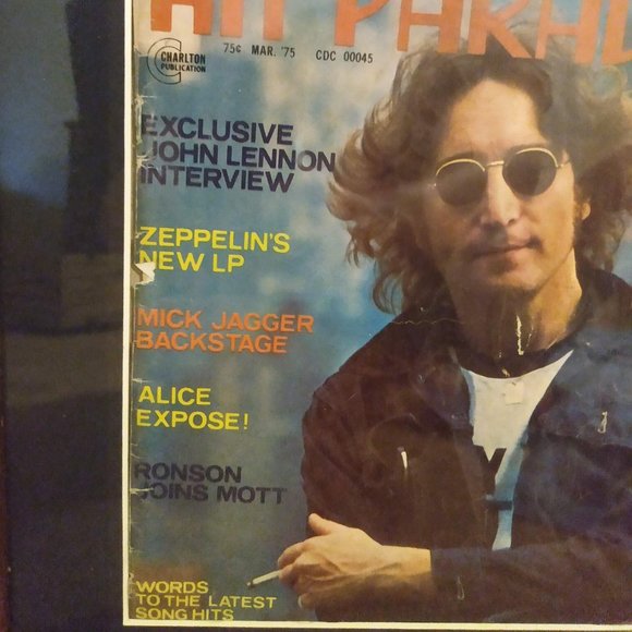 Hit Parader John Lennon 1975 RARE - Picture 3 of 4